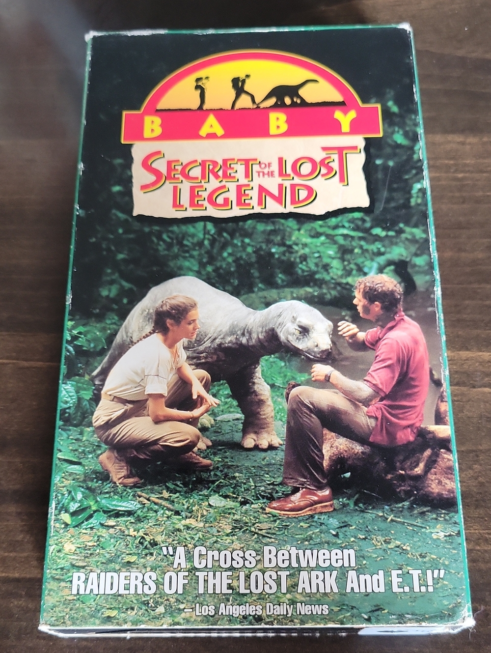 Baby: Secret of the Lost Legend VHS - Green Cover